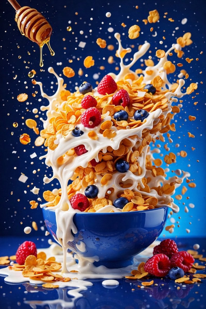 Food & Drink: Structured "resolution": "8K UHD", "aspect_ratio": "3:4", "image_style": "hype...