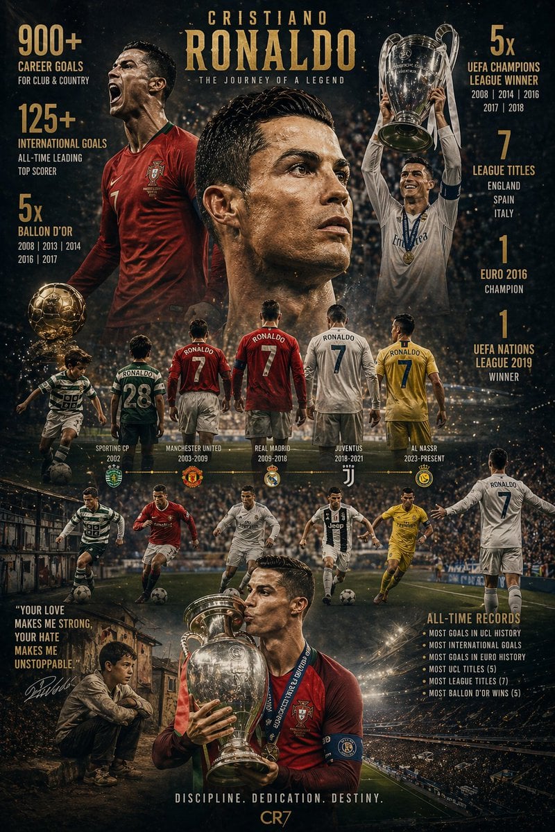 Poster Design: Cinematic portrait of [Athlete Name] showing his/her journey, with bold text o...